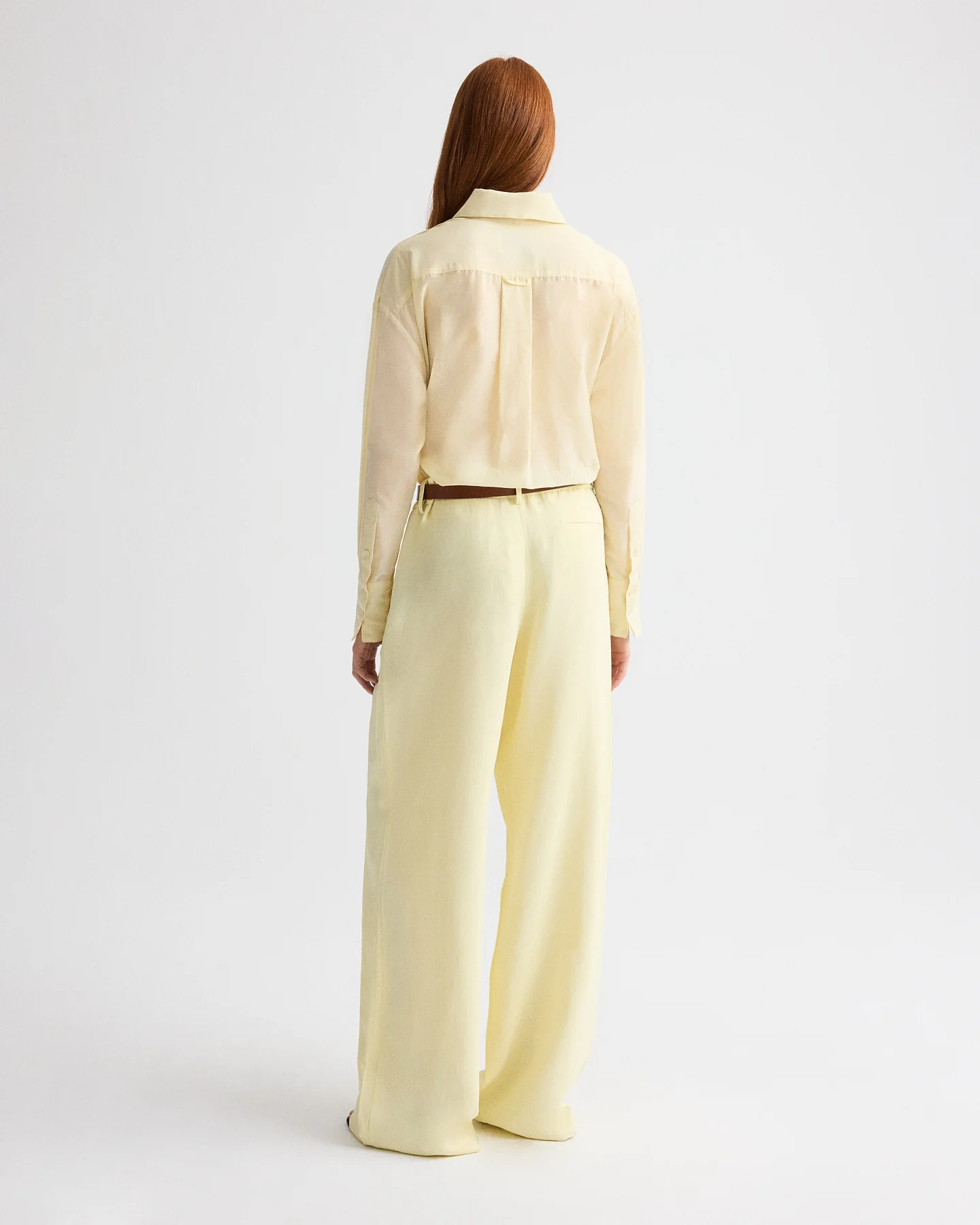 Big Joe Shirt in Cotton Silk Organza - Image 5