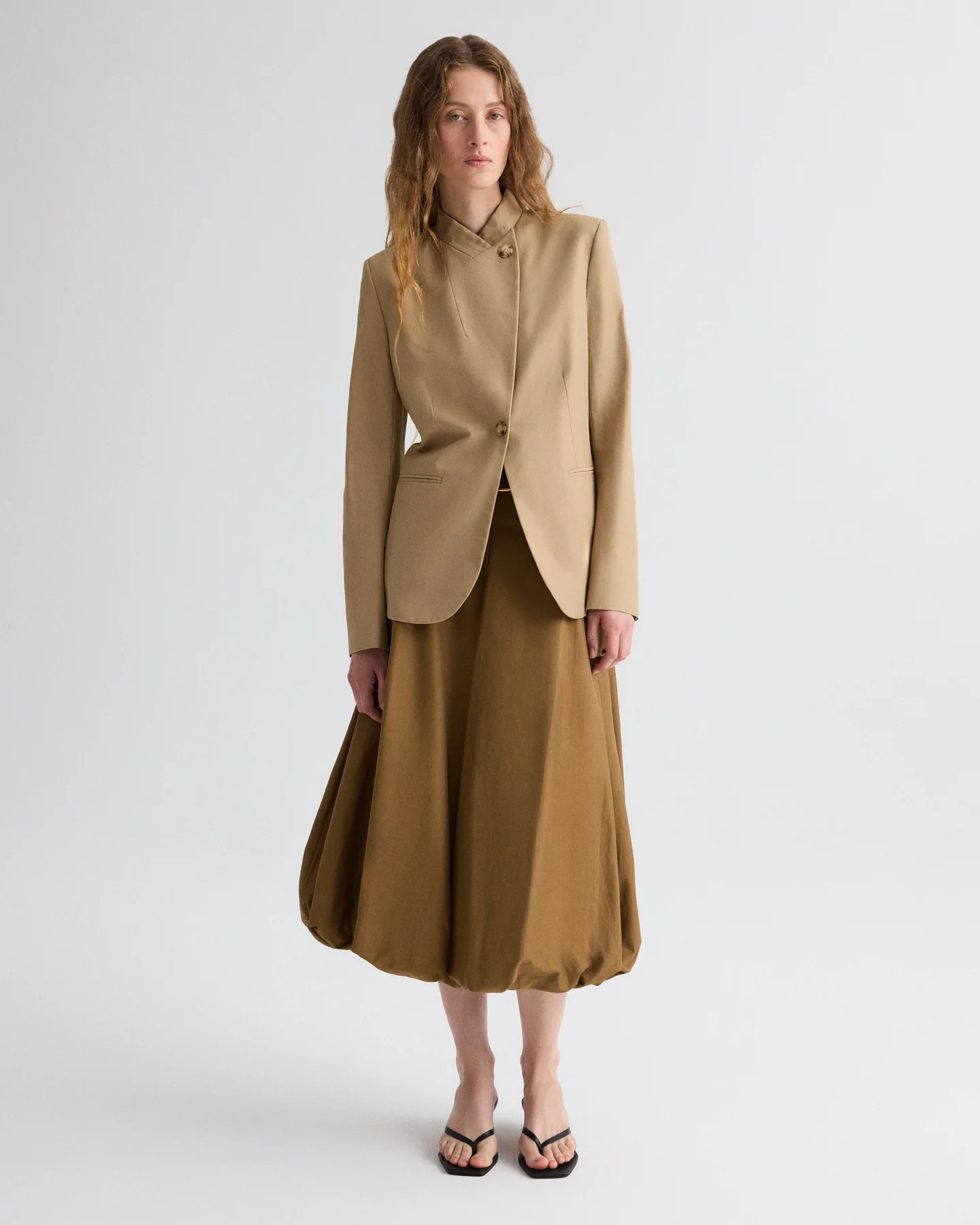 Buttoned Up Blazer in Water Repellent Twill - Image 3