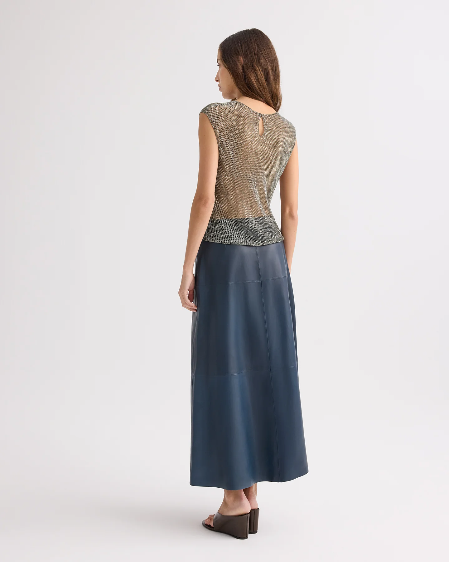 Chloe Top in Micro Bugle Beads - Image 5