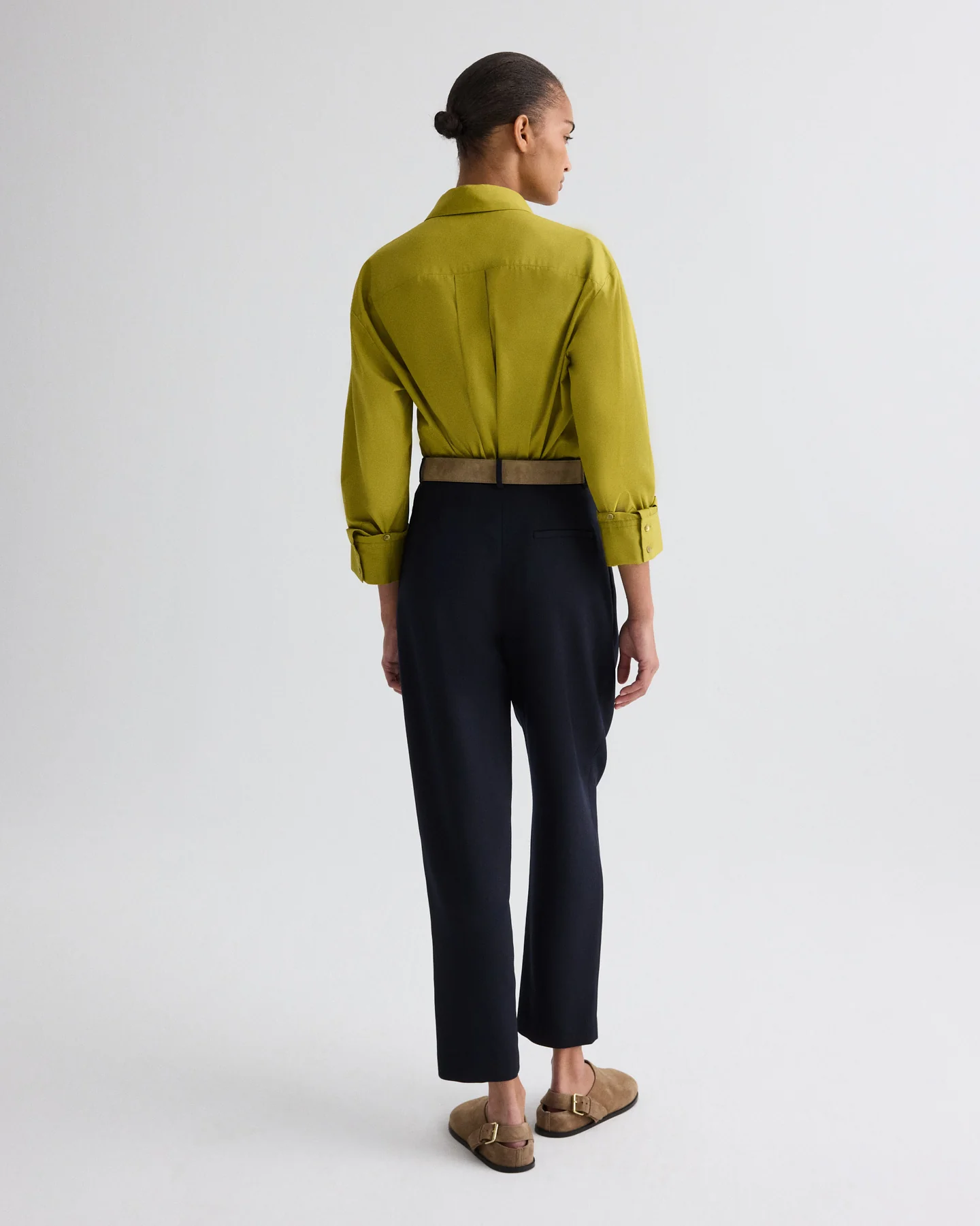 Cornelia St. Pant in Cavalry Twill Suiting - Image 5