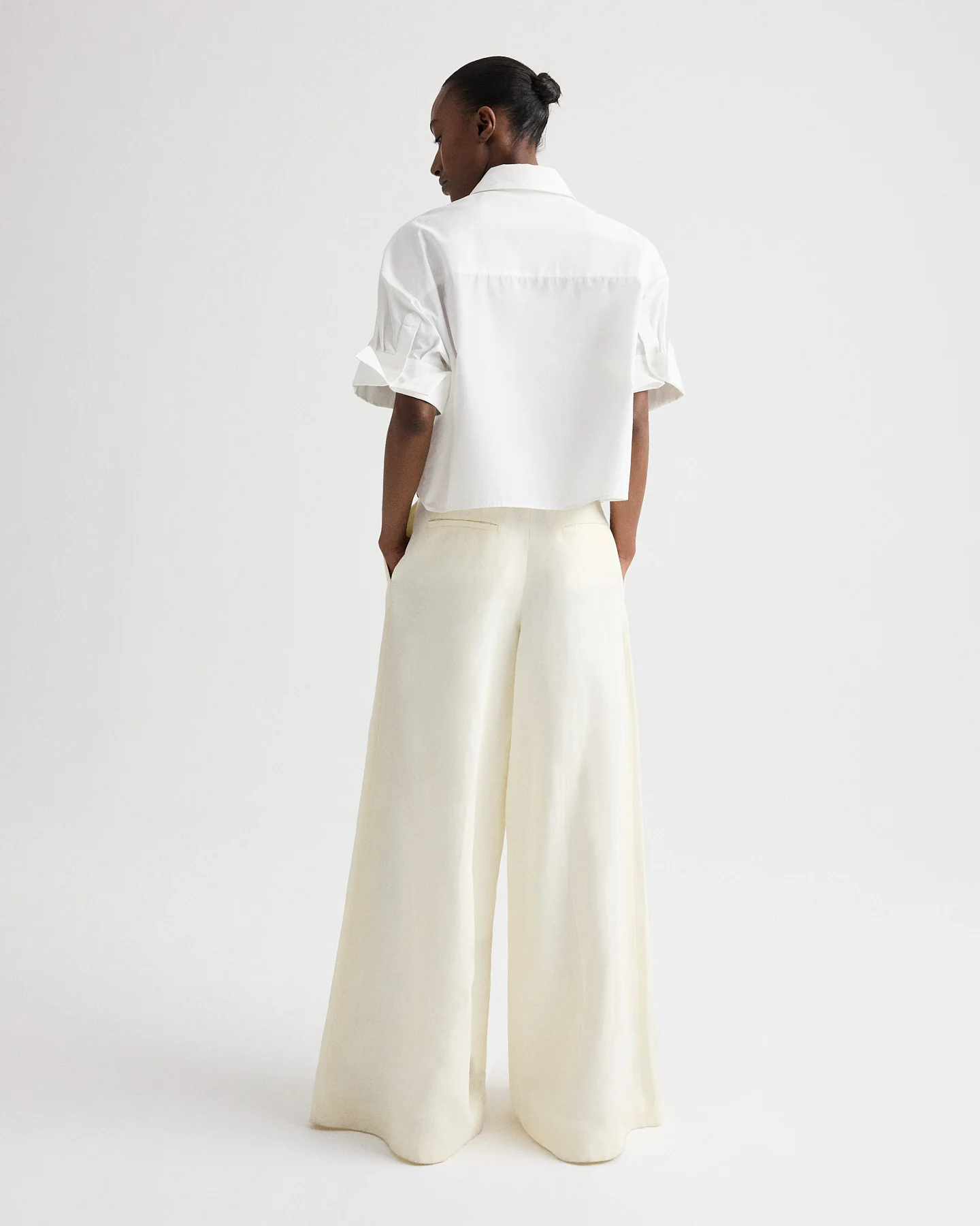 Crosby St. Pant in Cotton Linen Suiting - Image 6