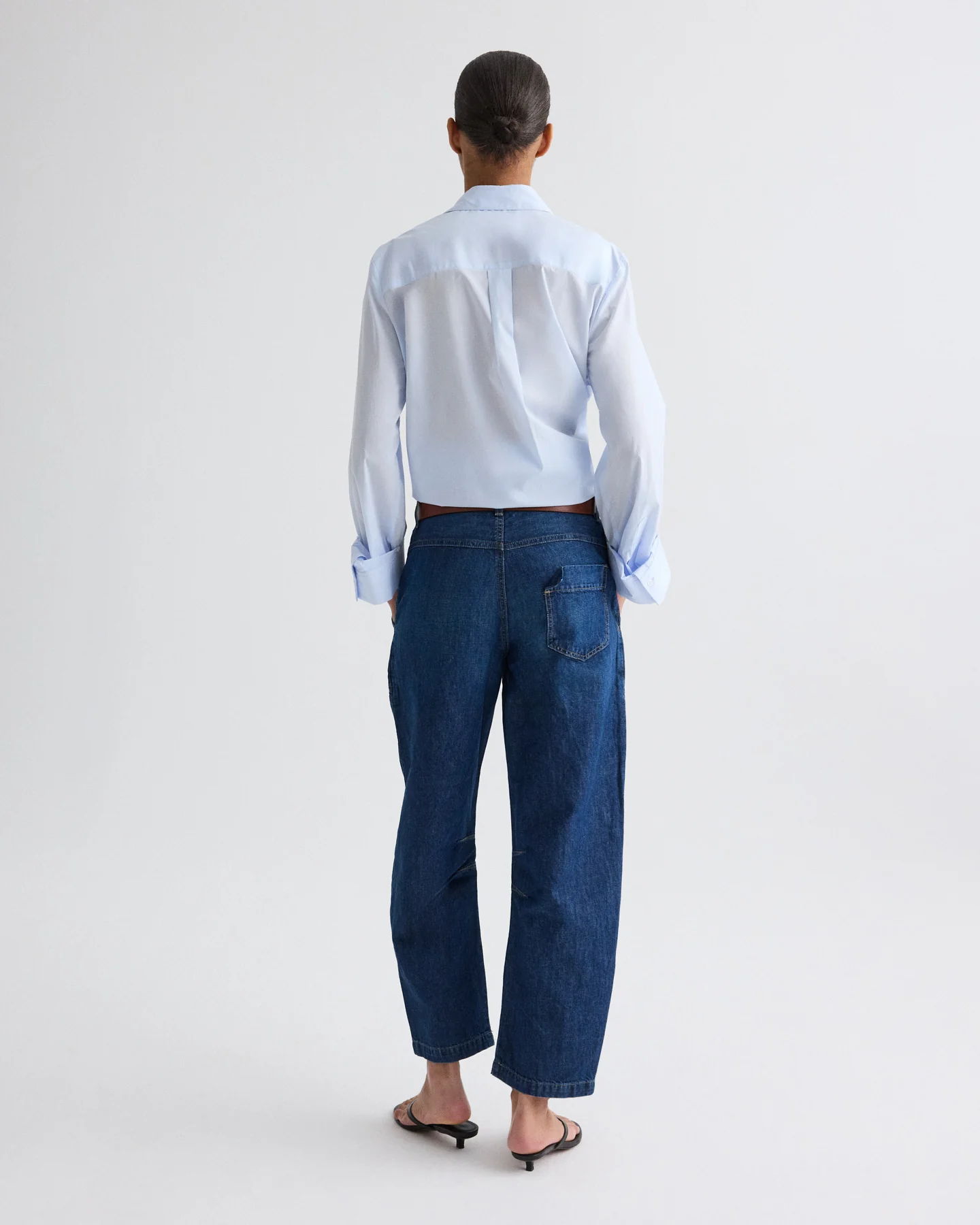 Jetties Beach Pant in Linen Cotton Denim - Image 5