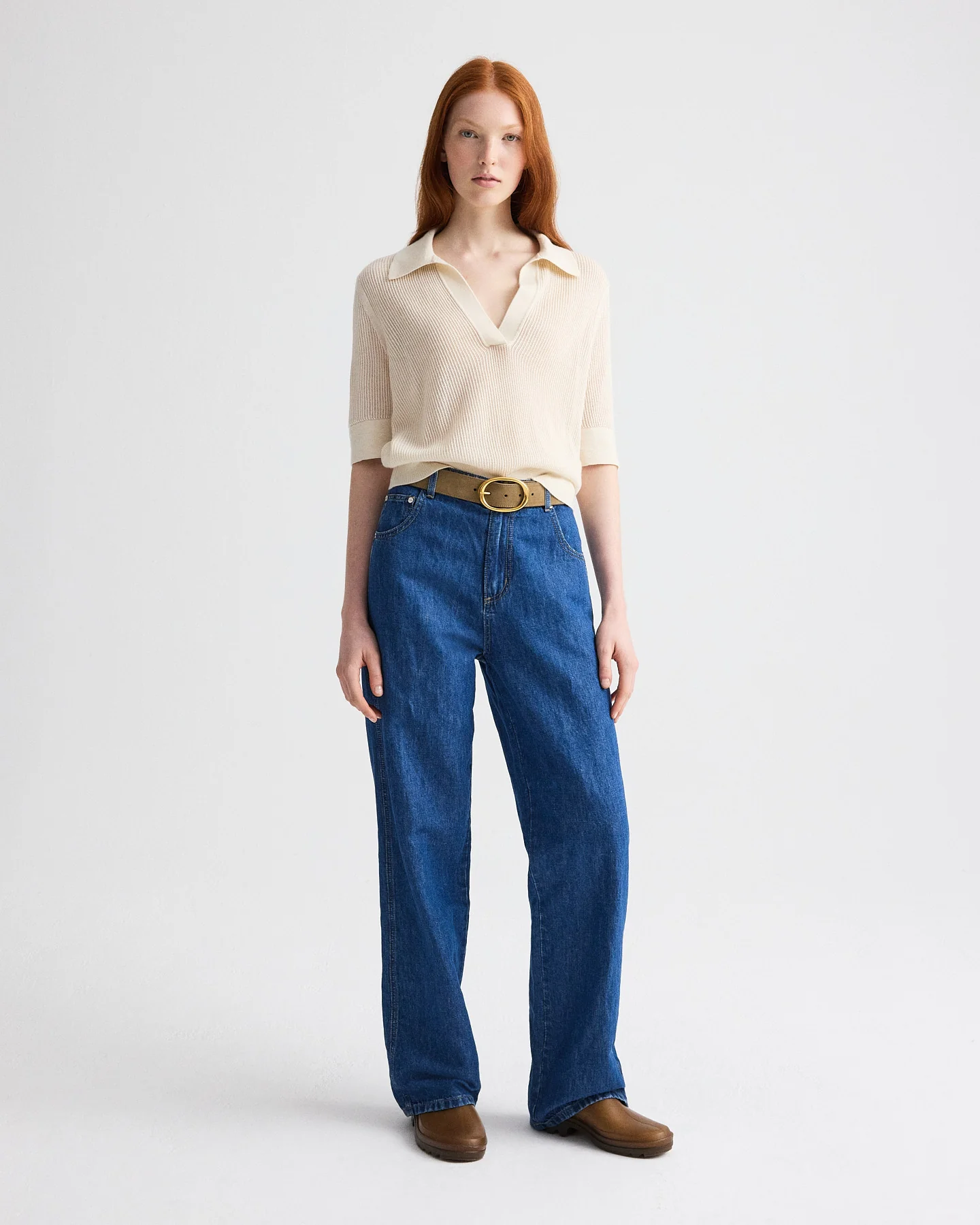 Easy Boy Jean in Linen Cotton Denim - Image 4