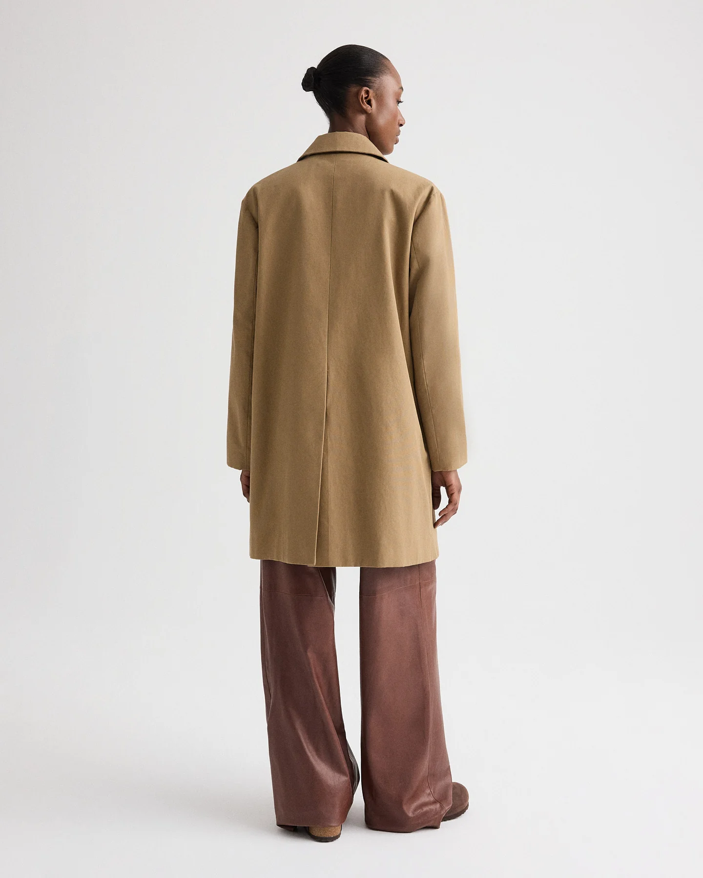 Edinburgh Coat with Crystals in Water-Repellent Cotton Canvas - Image 5