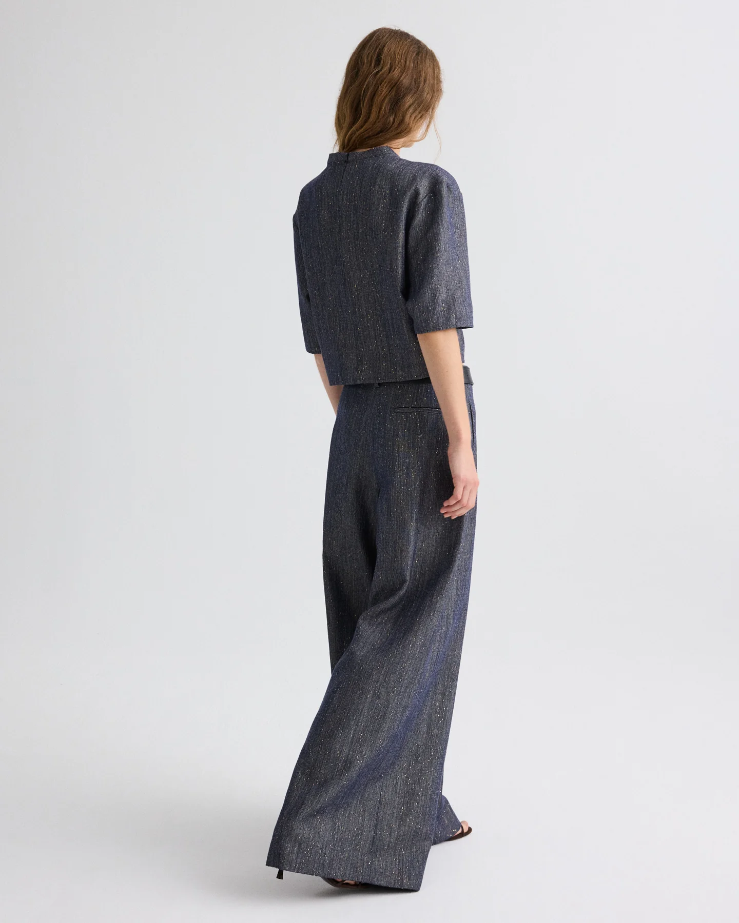 Ex T in Sequined Denim - Image 5