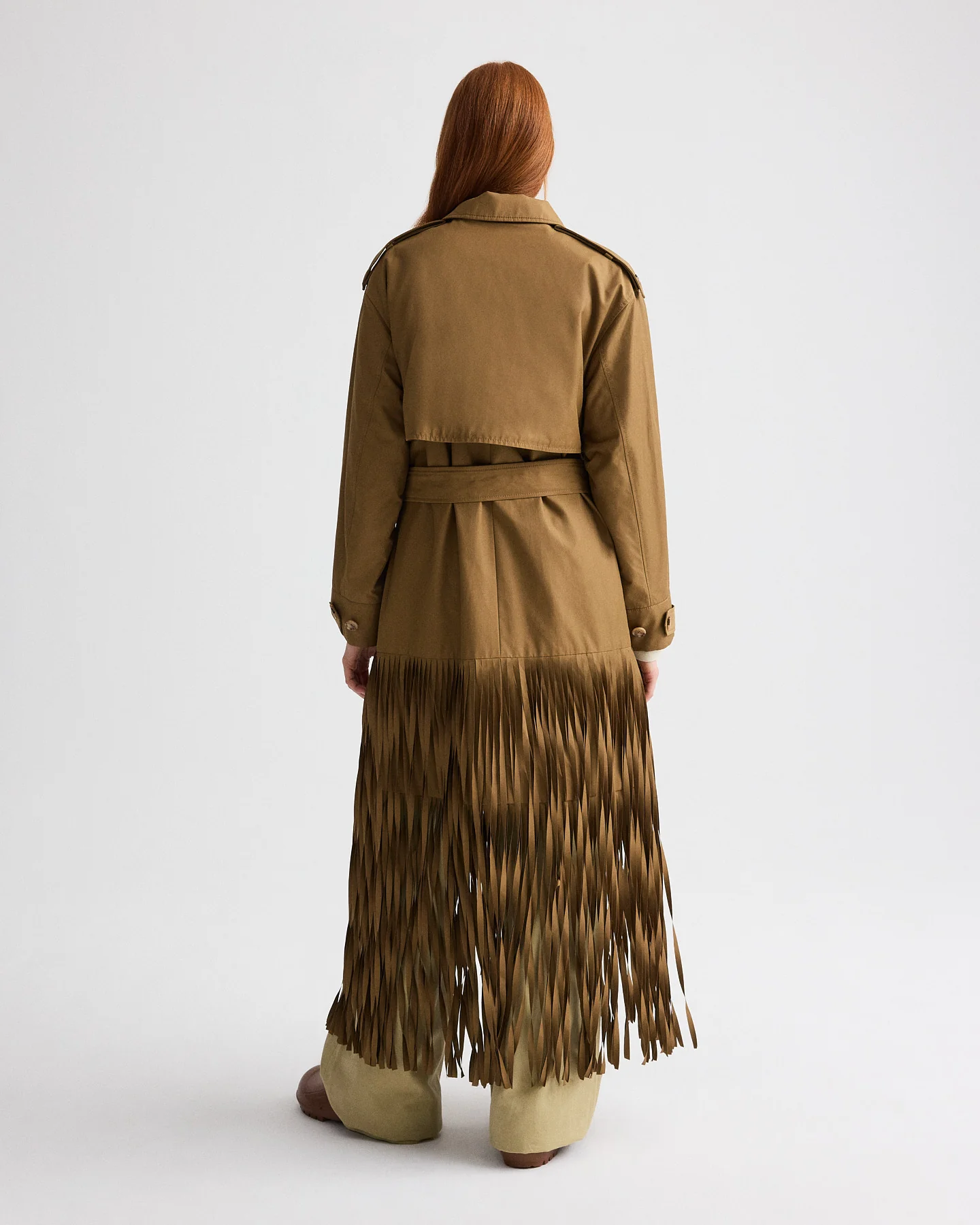 Fringe Benefit Coat in Water Repellent Twill - Image 3