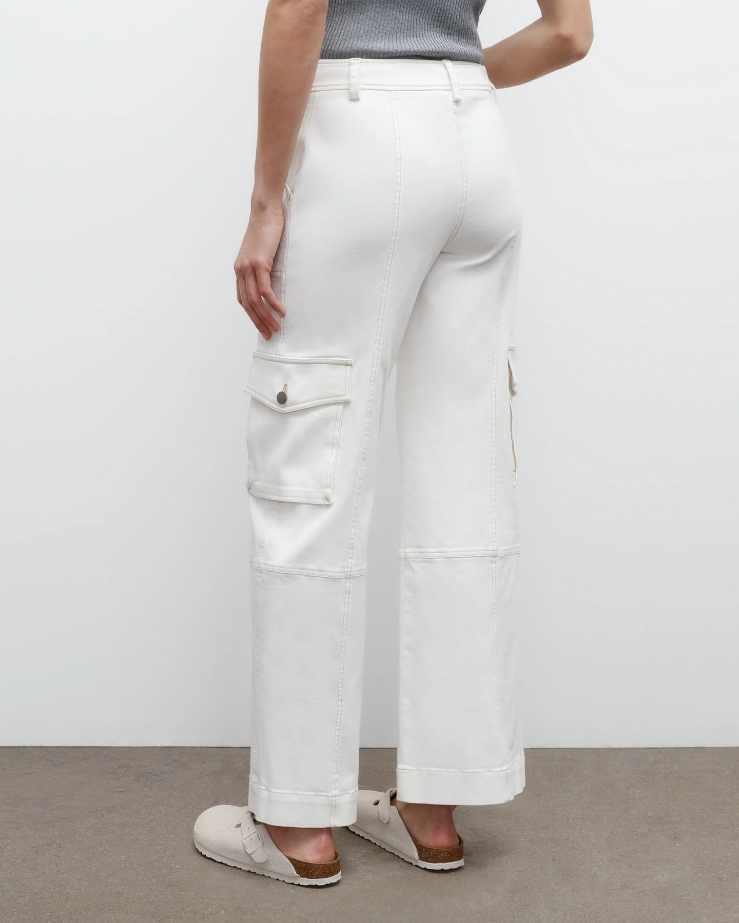 Coop Pant with Cargo Pockets in Cotton Twill - Image 3