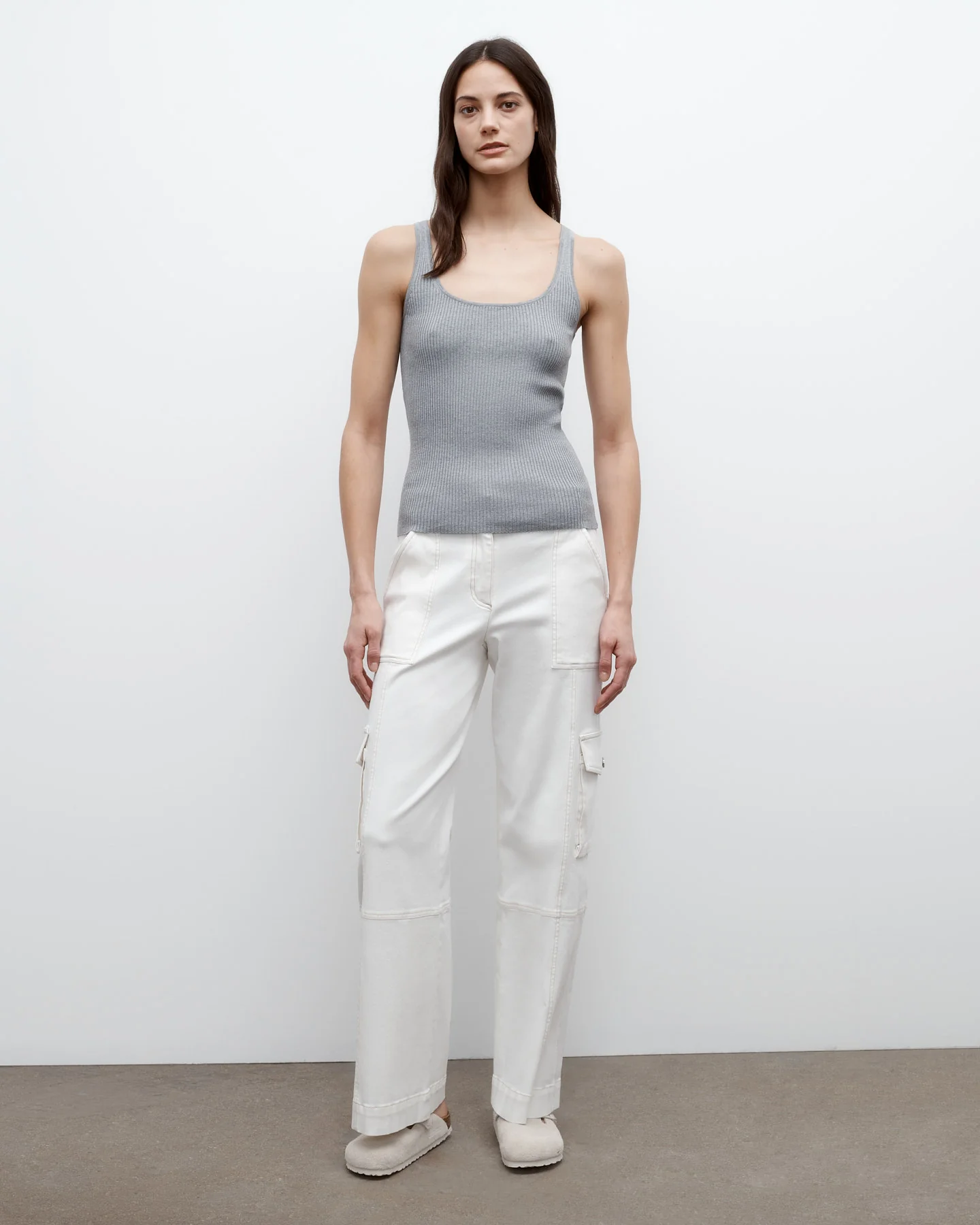 Coop Pant with Cargo Pockets in Cotton Twill - Image 4