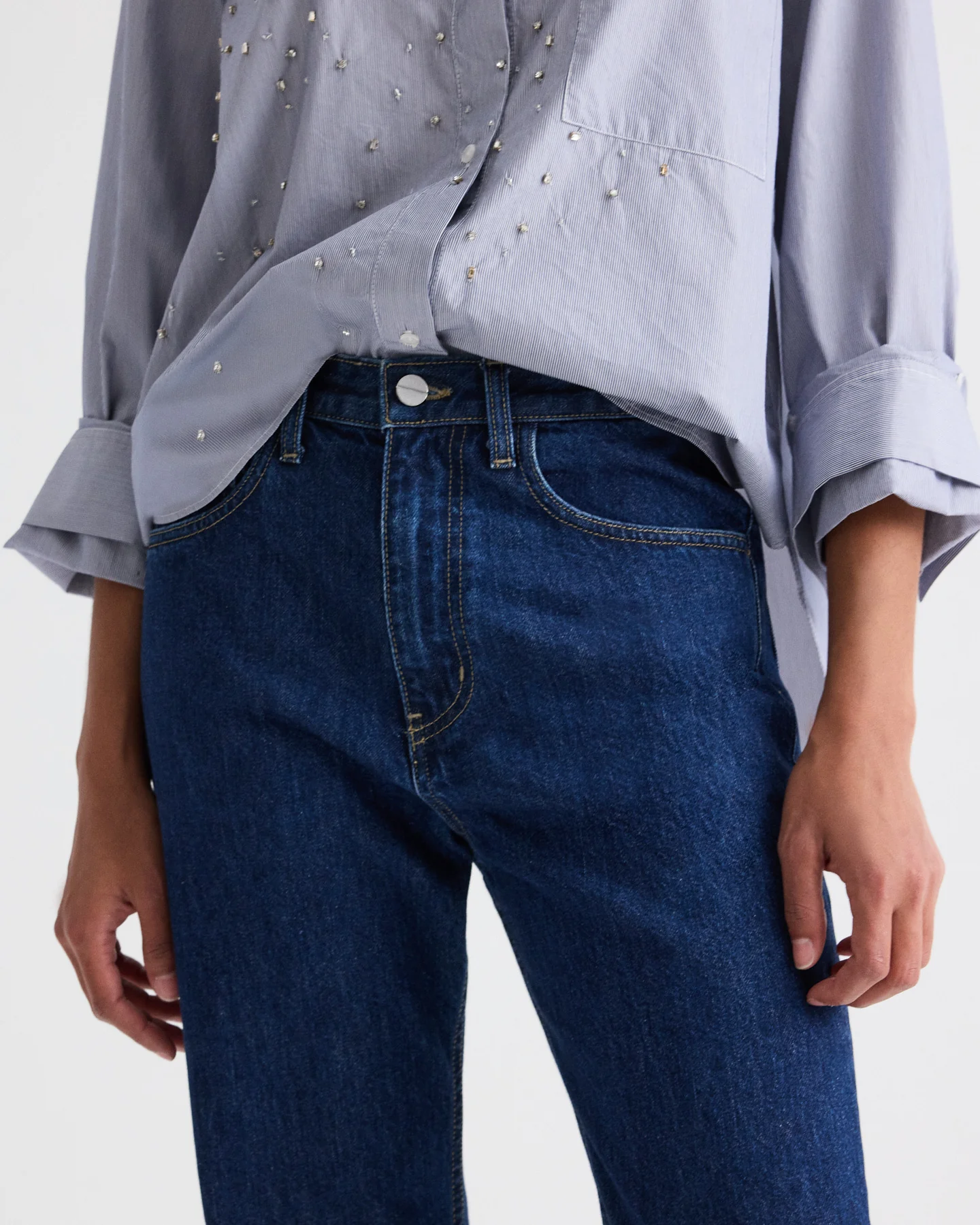 Kent St Jean in Heavy Denim - Image 3