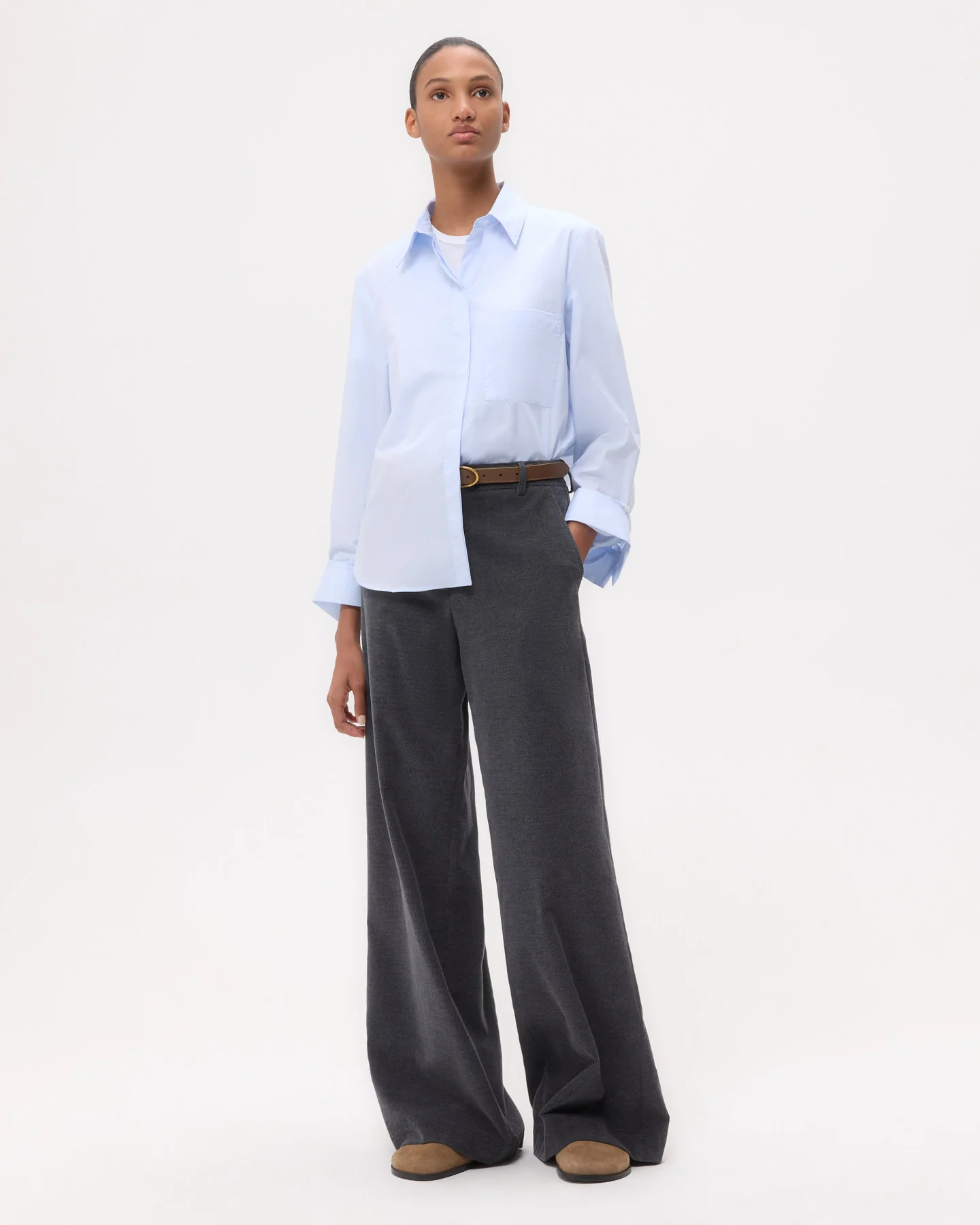 Boyfriend Shirt in Superfine Cotton - Image 3