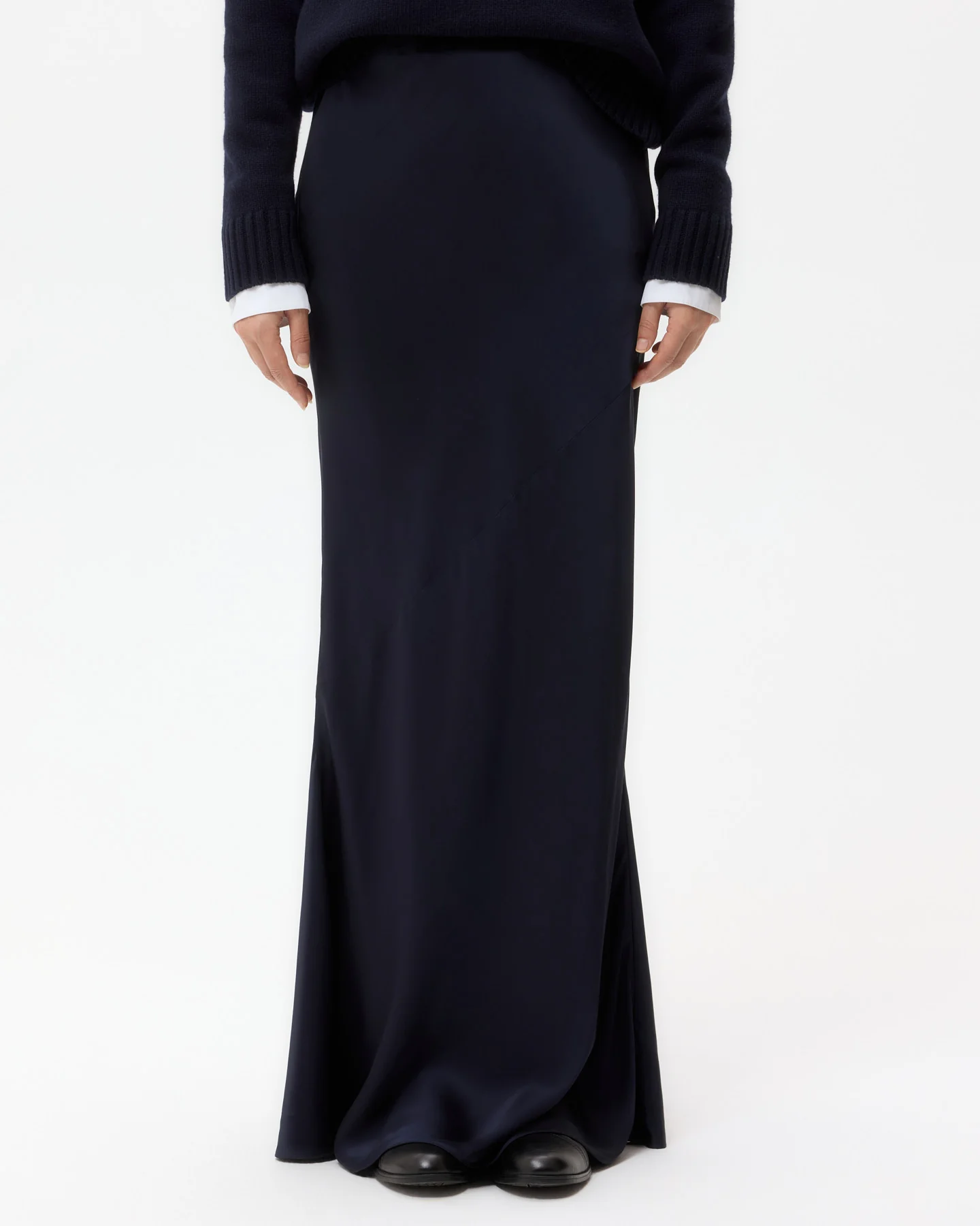 My Endless Love Skirt in Hammered Viscose Satin - Image 3