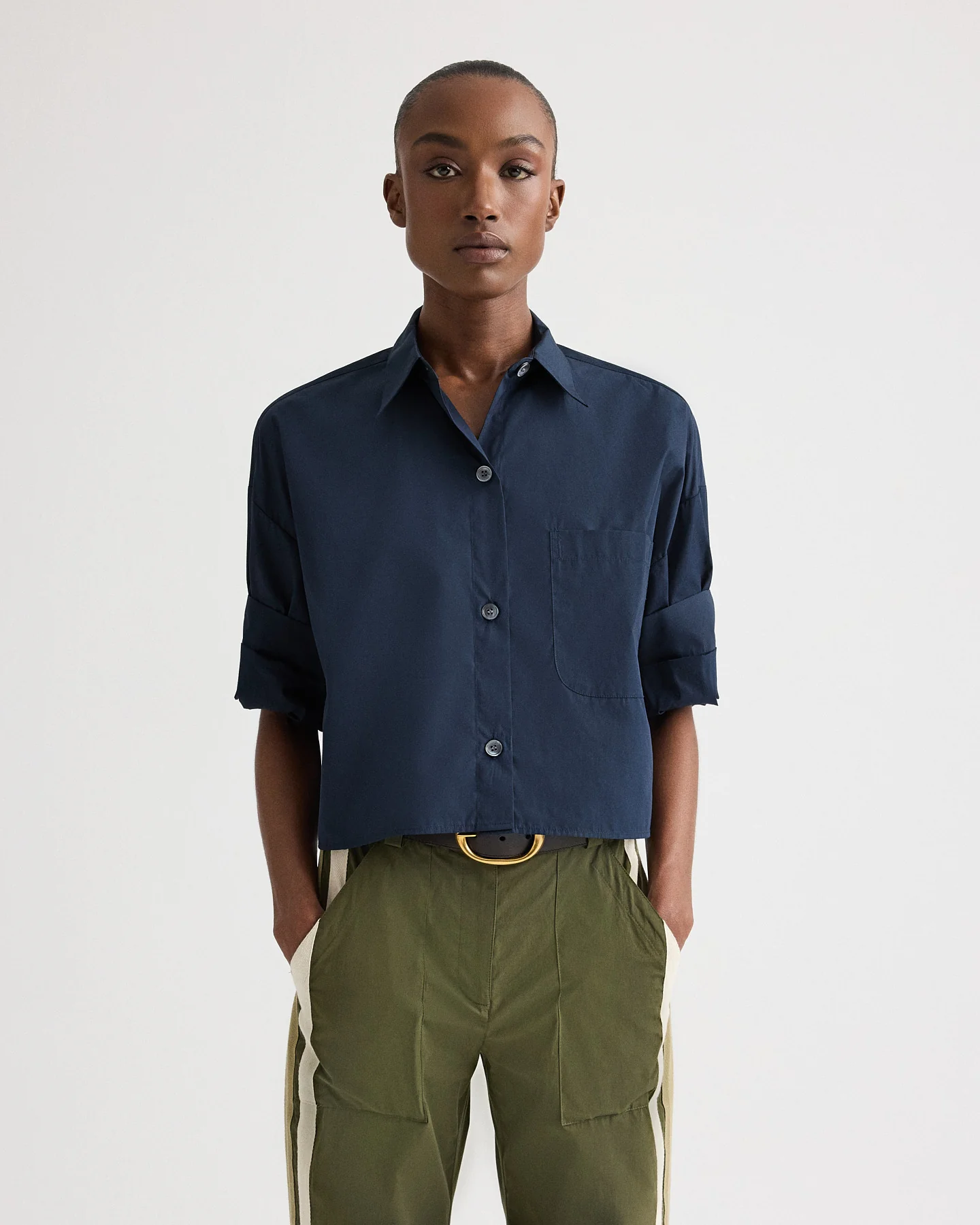 Next Ex Shirt in superfine cotton - Image 6