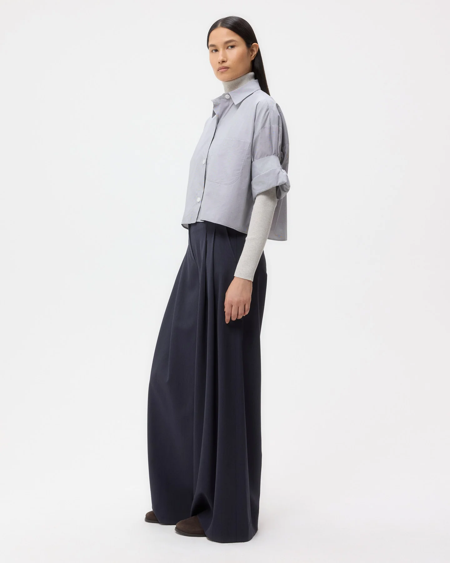 Didi Pant in Wool Twill - Image 3