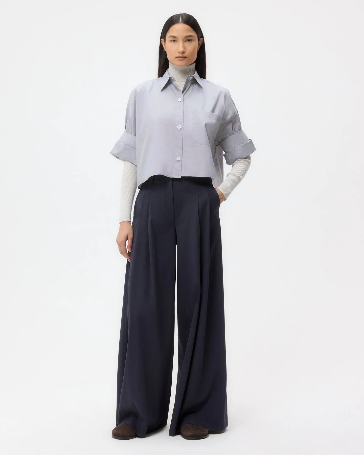 Didi Pant in Wool Twill - Image 4
