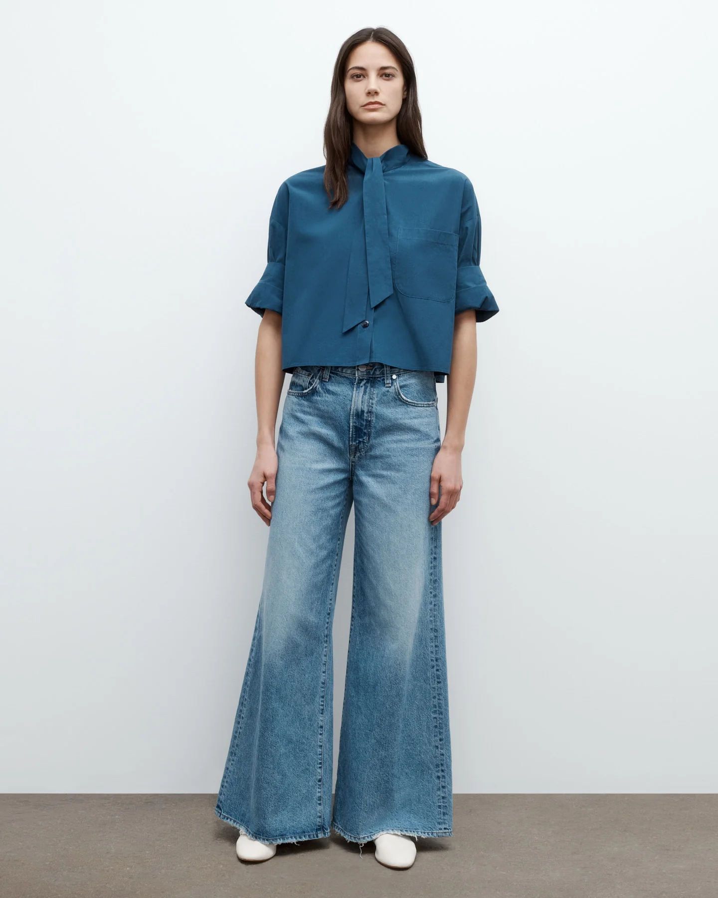 Next Ex Shirt with Tie in Superfine Cotton - Image 4