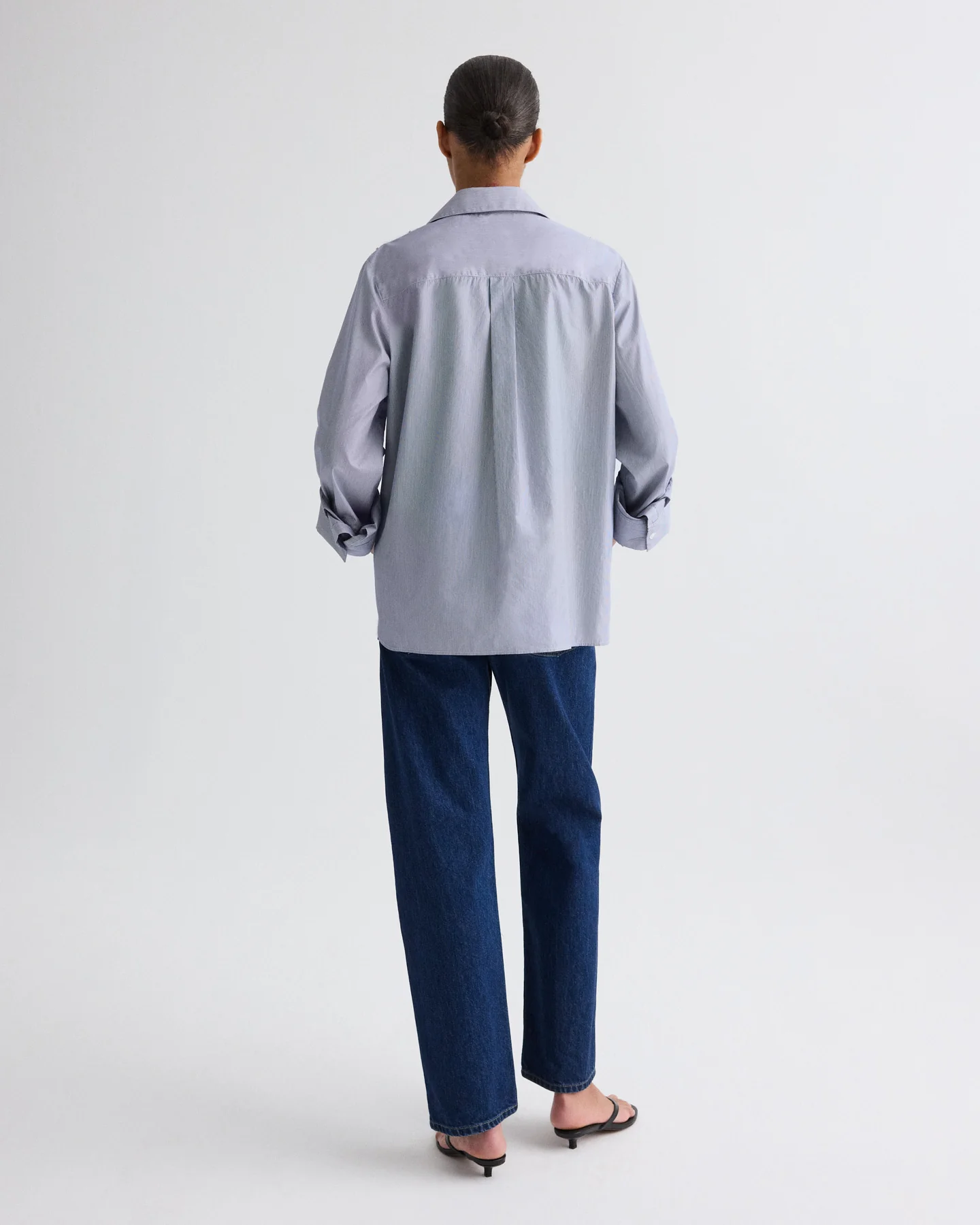 Next Morning Shirt with Crystals in Baroness Stripe - Image 5