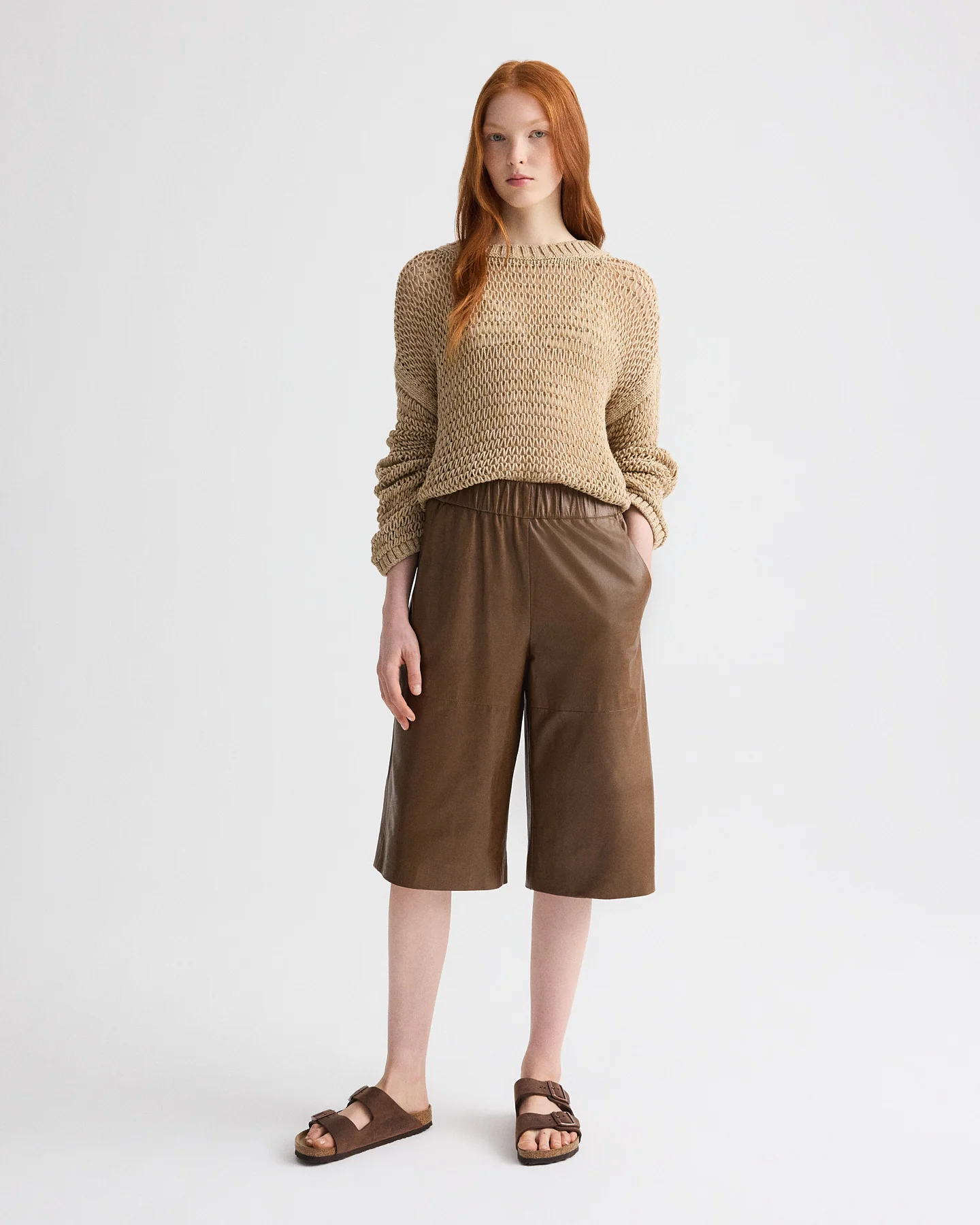 Open Range Sweater in Cotton Wool - Image 3