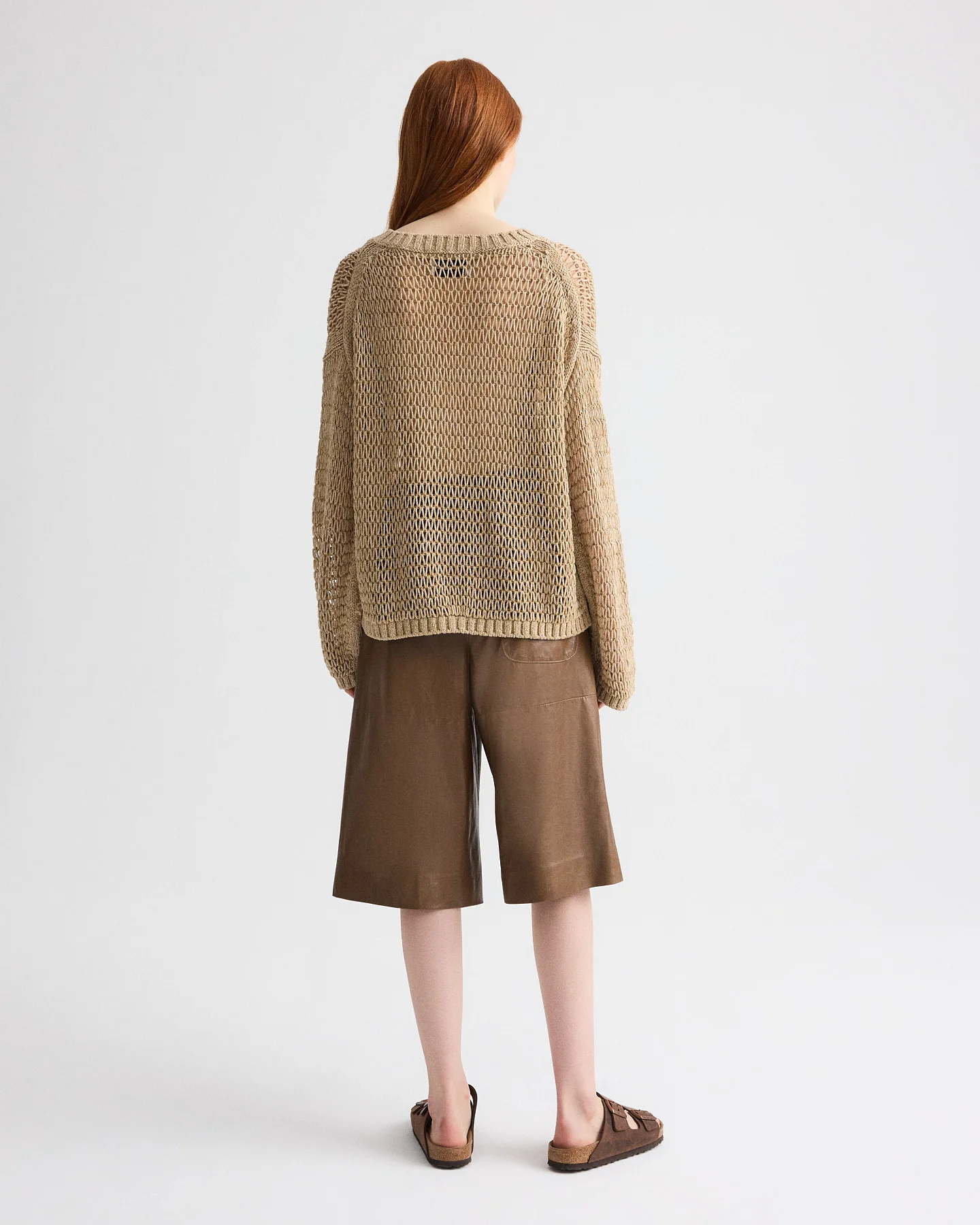 Open Range Sweater in Cotton Wool - Image 5