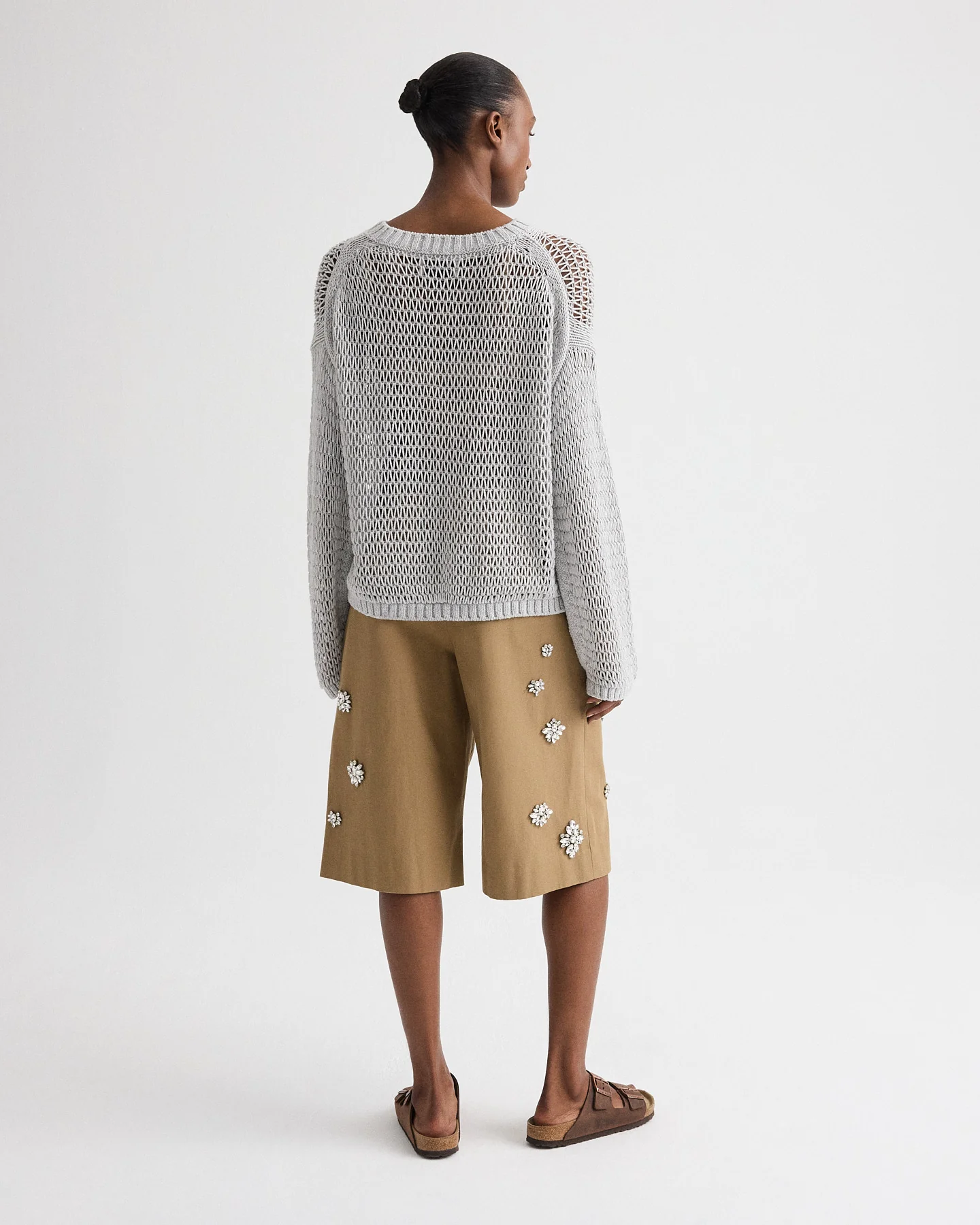 Open Range Sweater in Cotton Wool - Image 5