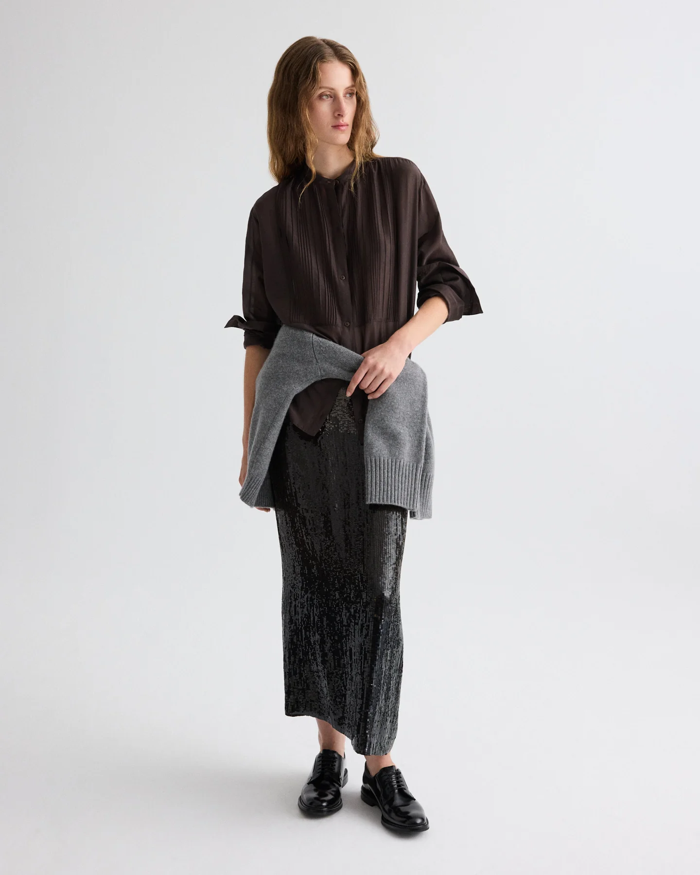 The Night Before Top in Cotton Silk Organza - Image 3