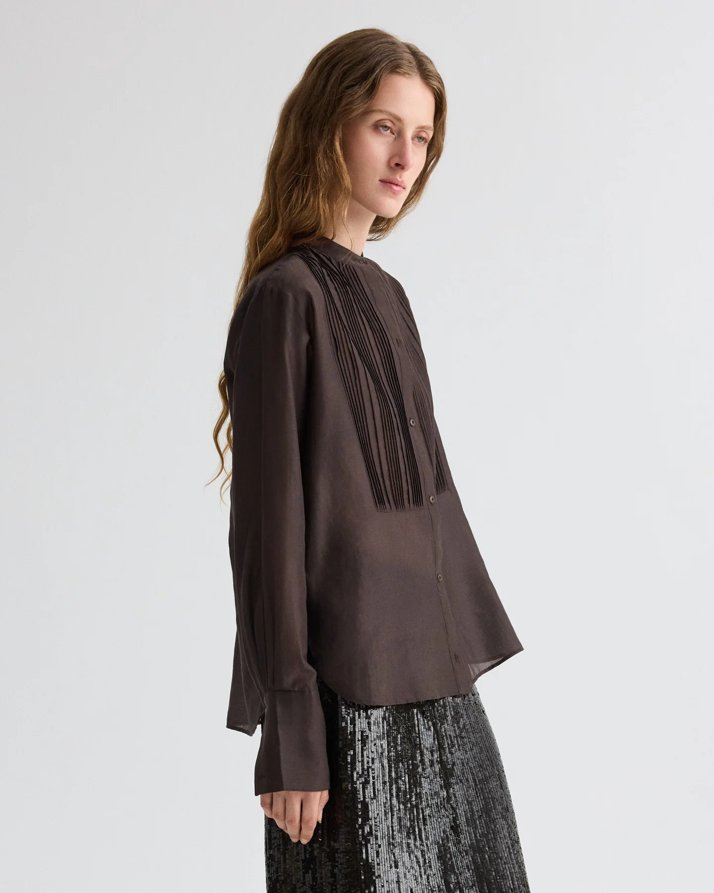 The Night Before Top in Cotton Silk Organza - Image 4