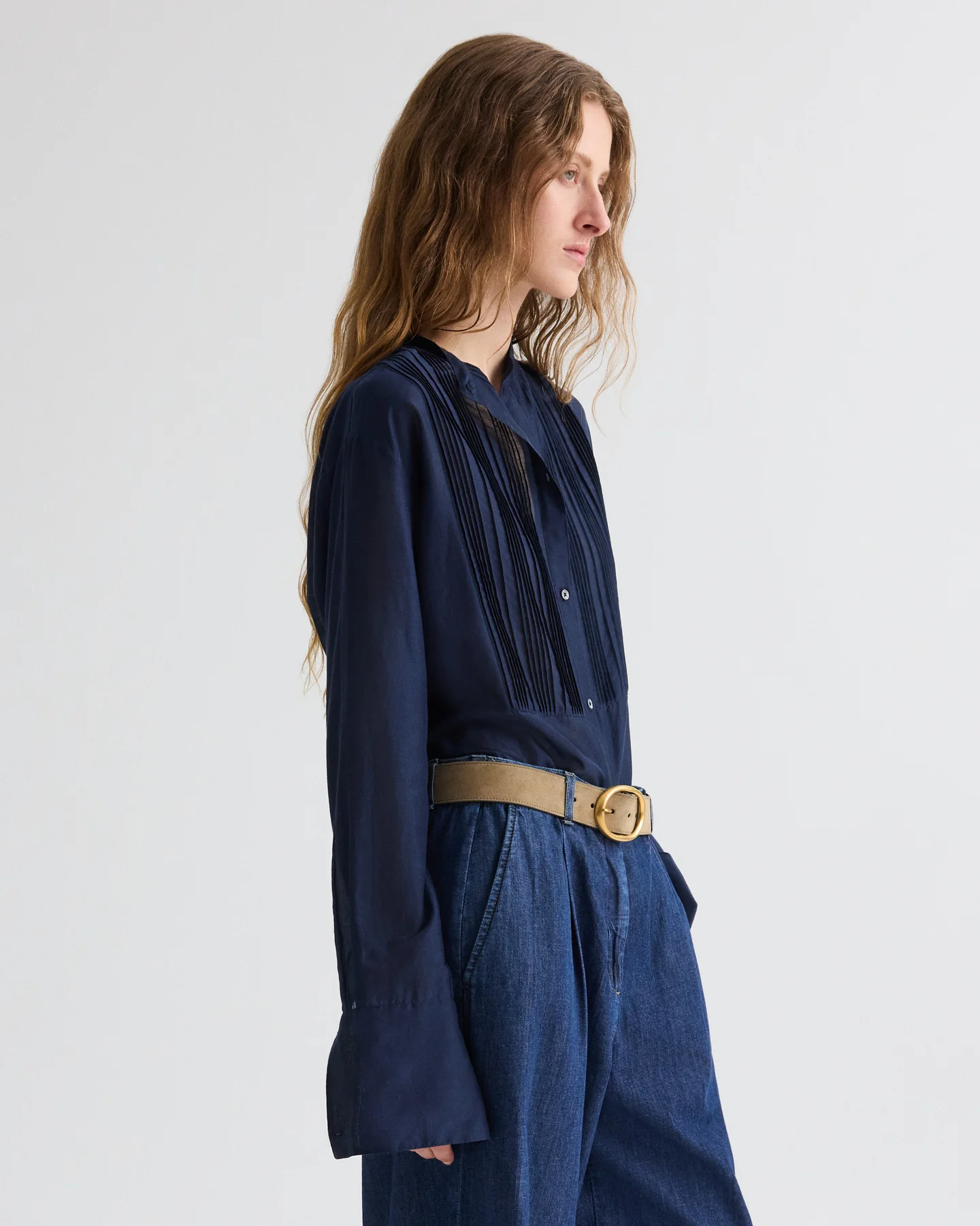 The Night Before Top in Cotton Silk Organza - Image 4