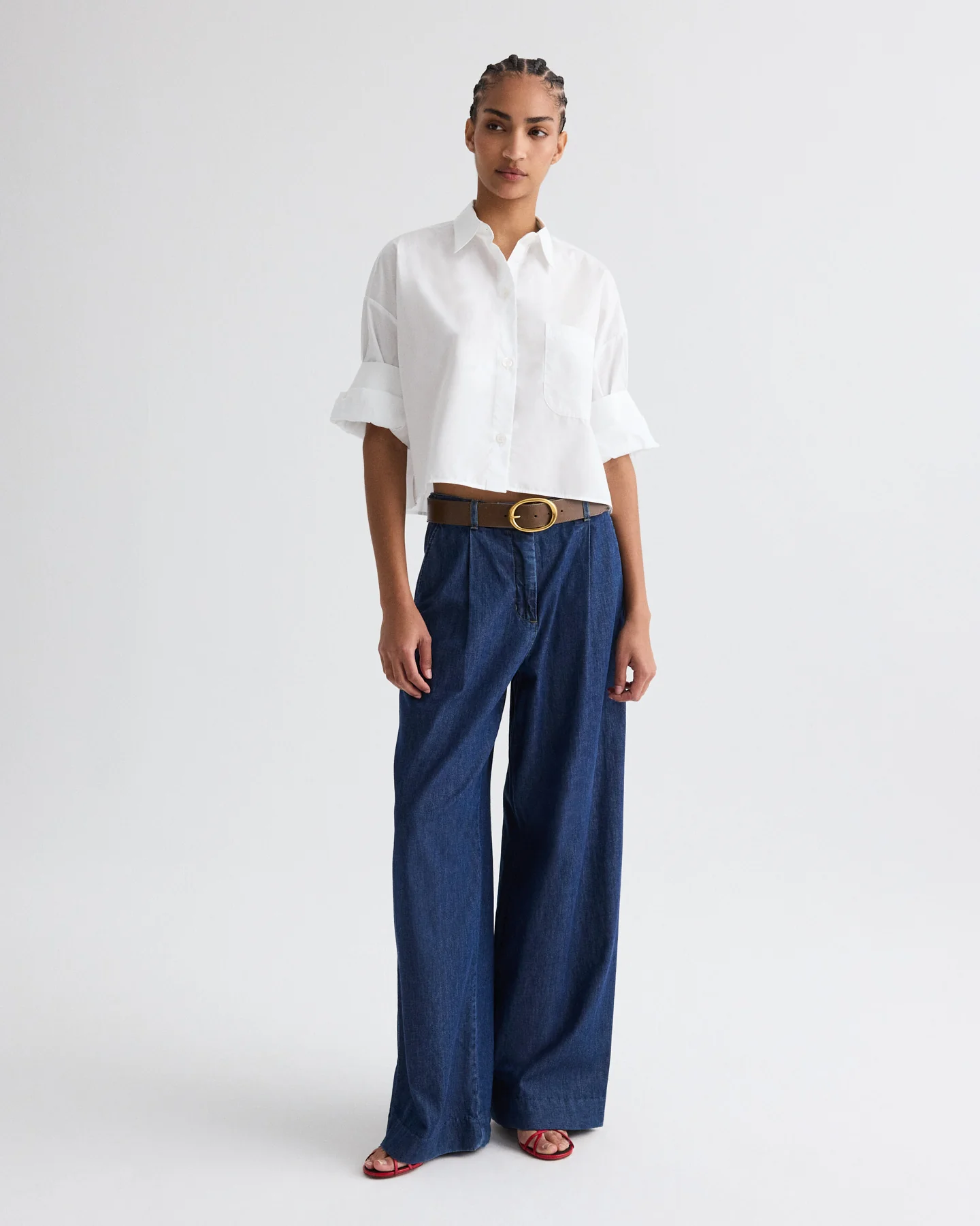 Next Ex Shirt in Superfine Cotton - Image 5